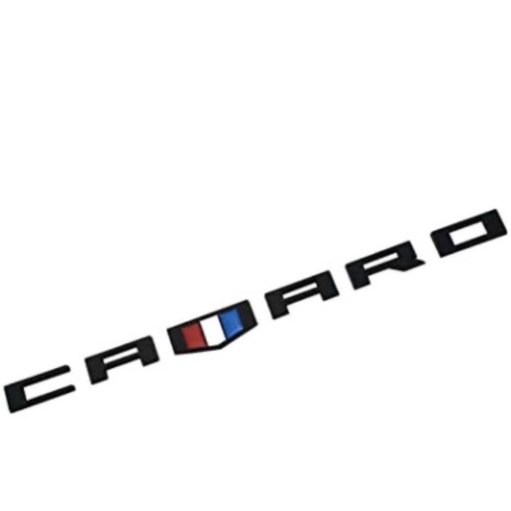Black OEM Chevrolet Camaro Trunk Decal Letter Emblem Badge Rs Ss Zl1 Z2…